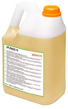 Allegrini - Detergente Liquido Spledo 10%, Detersivo Piatti Mano, Concentrato, Profumazione Agrumi, Ottimo Uso Professionale - Tanica da 5kg