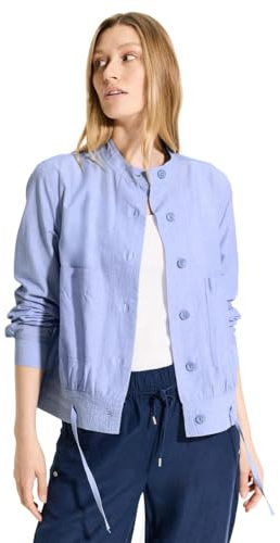CECIL Dam B212149 Chambray jacka, Blouse Blue, M, Blus blå, M