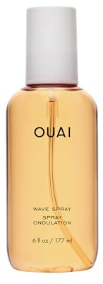 OUAI Wave Spray - Texture Spray for Hair with Coconut Oil & Rice Protein - Adds Texture, Volume & Shine for Beach Waves - Paraben Free, Safe for Color & Keratin-Treated Hair (6 fl oz)