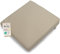 Herlag Outdoor Loungekissen Sunny | Premiumkissen für Gartenlounge | Bezug waschbar mit Reißverschluss | Langlebige Sitzauflage mit UV- & Fleckschutz | Sitzkissen 60x60cm Natur