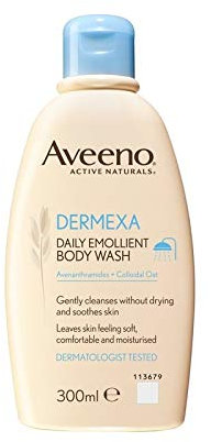 Aveeno Dermexa Daily Emollient Body Wash, 300 ml