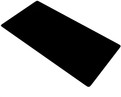Titanwolf Übergröße Mauspad 1200x600mm, XXXL Mousepad Home und Office Schreibtischunterlage Groß, Tastatur und Maus Unterlage Schreibtisch 120x60 cm - Schwarz