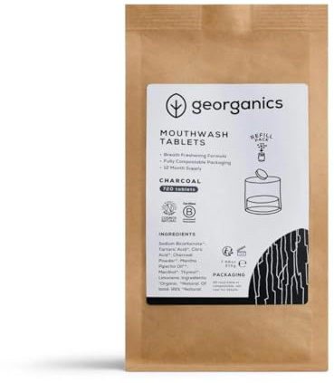 Mouth Rinse Pads Activated Carbon 720uds