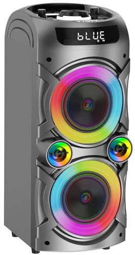 Portable Bluetooth Speaker 100W Big Powerful Loud Wireless Party Boombox