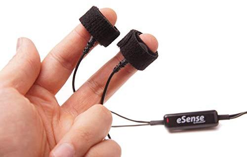 Mindfield eSense Skin Response | Biofeedback zum Stressabbau | Mit App für iPhone und Android | Integrierte Meditationen und Übungen zur Entspannung