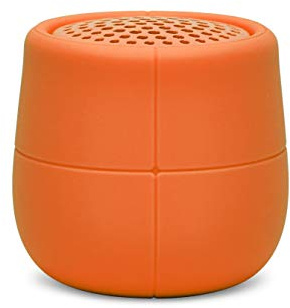 Lexon Mino X Floating Bluetooth Speaker, IPX7 Water Resistant, Rechargeable & Pairable - Orange