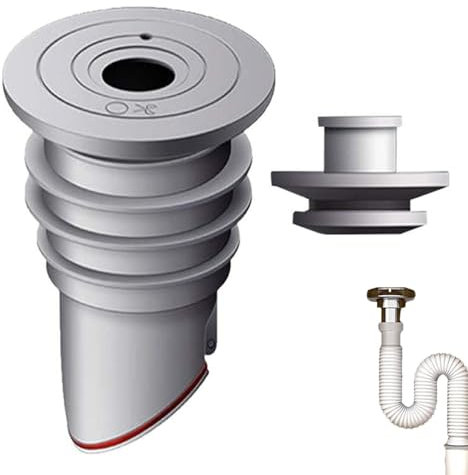 Manguera de drenaje para lavadora, tapón de cierre, tapón de drenaje, anillo de sellado de tubos de silicona, versátil y antiolor