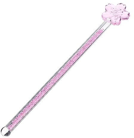 VOSAREA Glass Stirring Rod for Milk Juice Drink Swizzle Stick Stirring Rod for Coffee Glass and Cocktail Sticks for Food