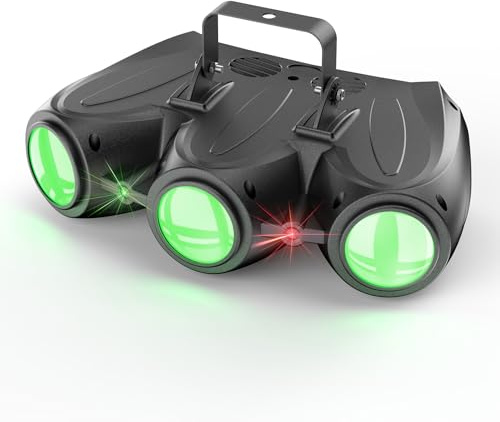 192 LED Lumière de Scène Lumière de Fête,Lumières de Disco avec Effets Lumineux,Contrôle Automatique/Activation par Son/DMX/Flash DJ avec 23 Effets Lumineux pour Disco,Fête,Club,Scène,Performance,Bar