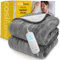 Cosi Home® Luxury Heated Throw - Electric Blanket - Extra Large Heated Blanket, Machine Washable Fleece & Sherpa with Digital Remote, Timer and 10 Heat Settings
