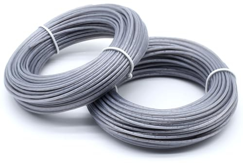 SWNKDG 48m Trimmerfaden Kompatibles mit Bosch Rasentrimmer zum Auffüllen aller Aktuellen Trimmerspulen (1.6 mm) F016800462