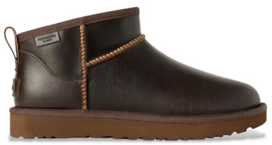 UGG Classic Ultra Mini Lthr Regen 1163490IWD, Pantoffeln - 38 EU