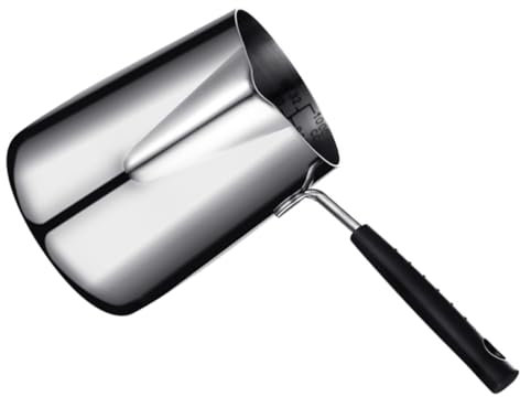 Cabilock Olla Freidora con Orificio para Colgar Mini Sartén de Acero Inoxidable Resistente Y Multifuncional