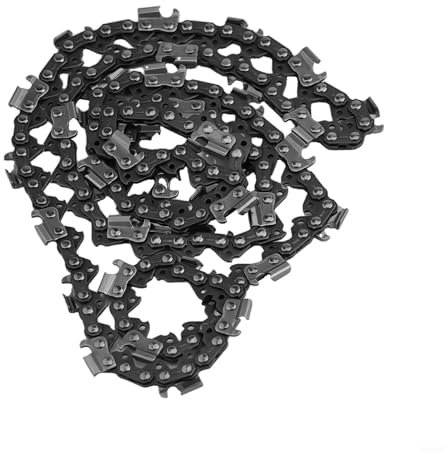 Cadena de repuesto para motosierra de 22 pulgadas, paso de perfil bajo de 0.04 pulgadas, calibre 86 eslabones de transmisión, hoja de sierra para herramientas eléctricas de jardín, construcción de