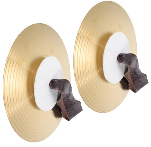 MOTHNUR Platillos Militares De Aleación Para Danza Platillos De Mano Portátiles Instrumento Musical De Pequeño Para Actuaciones