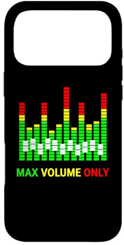 Custodia per iPhone 17 Pro Max Retro VU Meter Vintage DJ Audio Stereo Music Sound