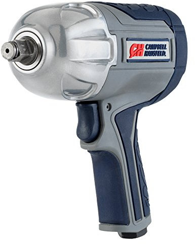 Campbell Hausfeld XT002000 Druckluft-Schlagschrauber Doppelhammer Schlagschrauber mit Verbundkörper und Komfortgriff, 1/2