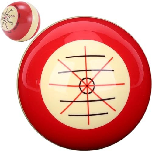 Snooker Practice Ball 52mm/57mm Resin Training Cue Ball Billiard Pool Ball Billiards Training Assistant Snooker Practice Assist Accessory