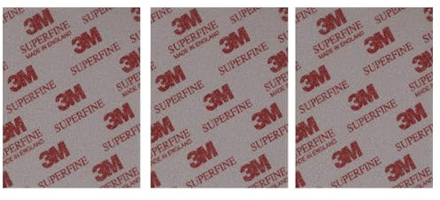 Almohadillas Suaves Hechas de Esponja de Lijado 3 M, Almohadillas de Espuma para pulir en seco y húmedo, Lavables y Reutilizables: (superfinas)