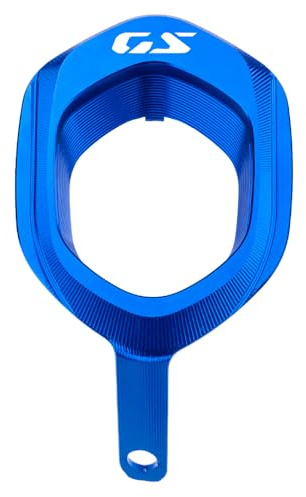 ZEXDDI Adecuado para R1300GS R 1300 GS R 1300GS ADV GS 1300 ADVENTURE 2024 2025 Motocicleta CNC Escape Trim Cubierta Silenciador Tapa Protectora Decorativa GS1300 2026 (Azul)