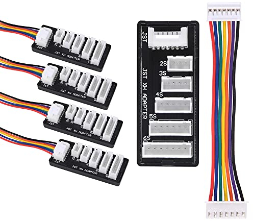 ALMOCN 5 Pack JST-XH 2-6S Lipo Battery Charger Balance Board JST XH Extend Expansion Board Adapter Converter