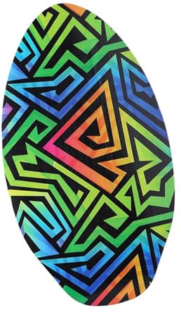 kowaku Strand-Skimboard für Kinder, kleines Surfbrett, universell, Gute Reibung, tragbares Spielwasser, leichtes Surfbrett für Jungen und Mädchen, b