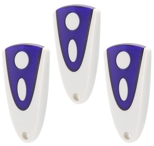 Lot de 3 télécommandes de rechange pour ouvre-porte de garage Novoferm Novotron 502 MAX43-2 Novotron 512 MIX43-2 433,92 MHz