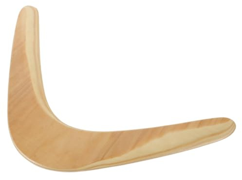 VICASKY Handgefertigter Holz-Bumerang Für Und Erwachsene - Klassisches Outdoor Flugspielzeug Im V Design Ideal Für Spiel Und Sport Im Freien 1 Stück