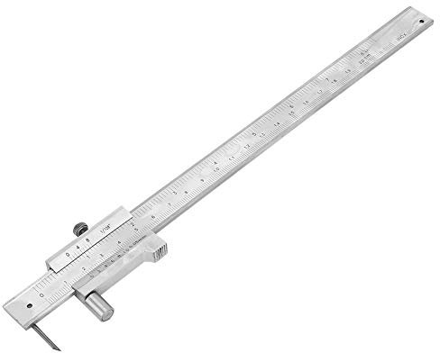 Calibro per Tracciare, 200 Mm 8 Pollici Doppia Scala, Strumento di Misurazione a Corsoio per Marcatura Calibro Portatile in Acciaio Inossidabile Calibri Digitali con Ago in