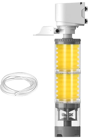 Filtres À Poissons Pour Aquariums – Crépine D'aérateur Interne Pour Réservoir De Tortue, Filtre D'aquarium Silencieux À Plusieurs Étages, Filtres De Récif D'eau Douce Et D'eau Salée, Filtre D'aquarium