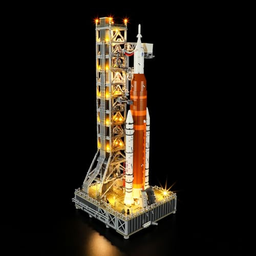 LIGHTAILING Jeu de Lumières pour Lego-10341 Le système de Lancement Spatial d'Artemis de la NASA - Modèle en Blocs De Construction - Ne Figurant Pas sur Le Modèle