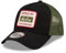 New Era A-Frame Gorra de Camionero Ajustable Snapback Sombrero Parche Búfalo Visera Curvada Negro Verde
