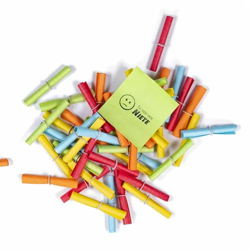 Tombola Lot de 100 rivets en vrac - Sans rouleaux - Pour tombola et les actions
