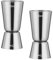 sunerly acero inoxidable 25/50 ml vaso medidor para cócteles Bar Craft doble espíritu medida vaso juego de taza de medición para Bar fiesta vino cóctel bebida coctelera