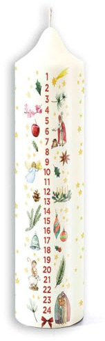 Adventskalender-Kerze