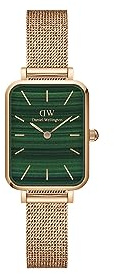 Daniel Wellington Ladies Rose Gold Quadro Watch DW00100437