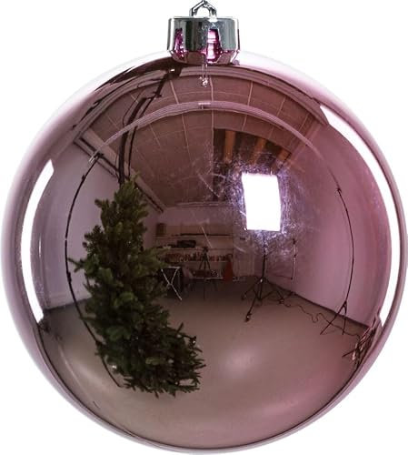 TrendLine Dekokugel Ø 20 cm Rosa Weihnachtskugel Christbaumkugel