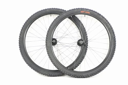 26 inch Disc Rim Brake Mountain Bike Wheels 26 x 2.1 Tire and Tube ATB Bicycle Pair