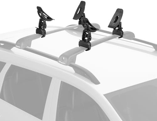 BougeRV Crab Kayak Roof Rack Saddles Roof Mounting Kit 2 Pairs 150LBS