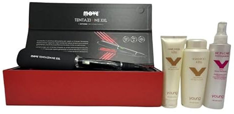 Piastra per capelli Move Tentazione XXL ad infrarossi