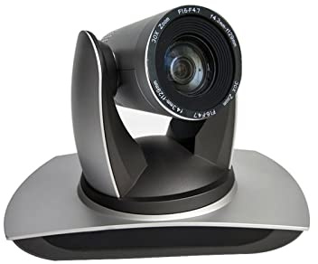 AUBEST Webcam, Full HD 30X Zoom 108 0P60 SDI DVI Caméra de vidéoconférence for système de conférence en Direct et 5 Pouces IP LCD Contrôleur de Clavier