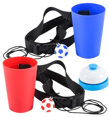 Generico Gioco con Palla in, Set di Palline Oscillanti Regolabili, 7x10 Cm, Gioco in Cortile All'aperto, Giocattolo per da Picnic in Spiaggia, Divertimento con Coordinazione Occhio-Mano, per Giochi