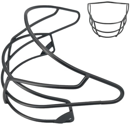 Protezione per il viso da baseball per ragazzi – Visibilità ampia, scudo di sicurezza sportivo, protezione migliorata, attrezzatura protettiva leggera per attività di allenamento di hockey e calcio