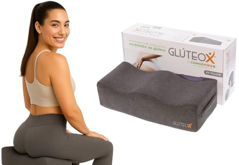 Cojín Realzador de Glúteos – Almohada Ergonómica para Silueta Definida y Postura BBL – Ideal para Ejercicio, Yoga y Pilates – Comodidad y Estilo en Casa, Oficina o Coche – Hecho en España