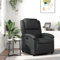 Xichuzi Relaxsessel Schwarz Echtleder, Fernsehsessel, Kinosessel, Lesesessel, Tv Sessel, Ohrensessel, Armsessel, Seselstuhl Wohnzimmer - 371789