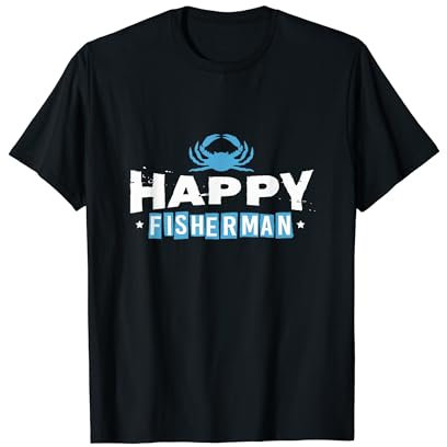 Happy Fisherman Tee | Angelbekleidung T-Shirt