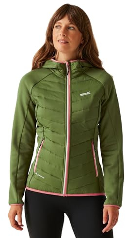 Regatta - Andreson VIII Hybridjacke für Damen (34 DE) (Nephrit Grün/Pfirsichblüte)
