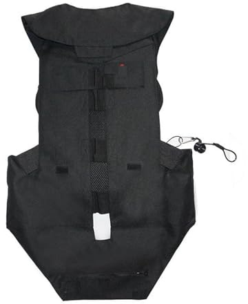 Chaqueta De Espectáculo Ecuestre for Hombres/mujeres Chaleco De Airbag De Montar A Caballo 0.1s Disparador De Aire, Ajustable, Reutilizable(S)