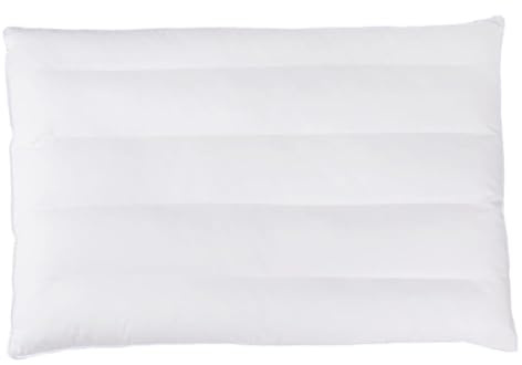 Syglawnd Oreillers Doux, Oreiller Plat, oreillers Doux et Respirants Confortables pour Dormir, Profil Bas pour Enfants/dormeur sur Le Ventre Blanc 15, 7 x 23, 6 Pouces, Fin pour Adultes