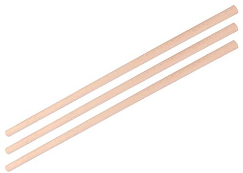 Wood Yoga Stick, 3Pcs Shoulder Opener Fitness Tool, Yoga Accessory Rod for Beginners and Professionals in Home Gym or Studio Practice